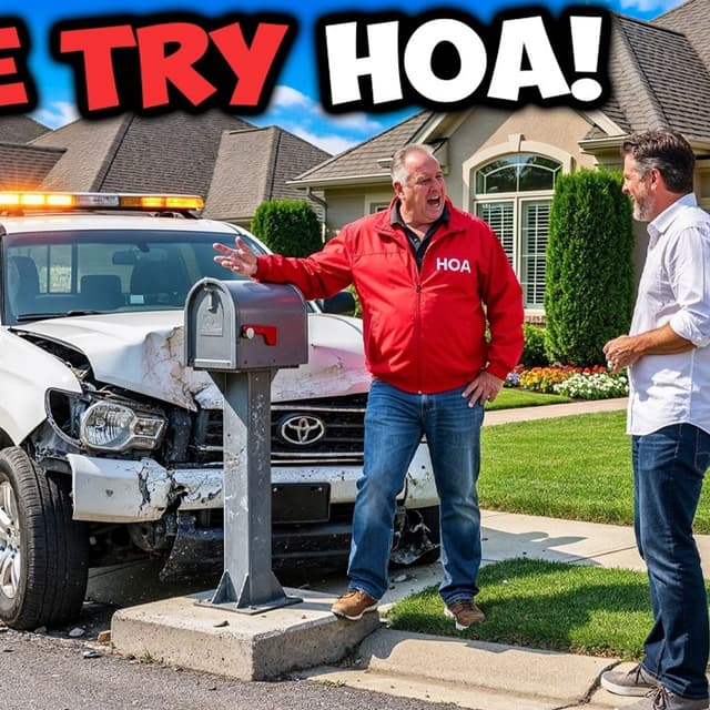 HOA Patrol Truck Kept DESTROYING My Mailbox.. Huge Mistake! r/LegalAdvice Reddit Stories