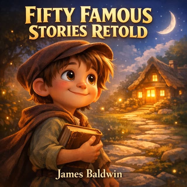 🟡 Fifty Famous Stories Retold (Alternate Reading) (Full Audiobook) | James Baldwin