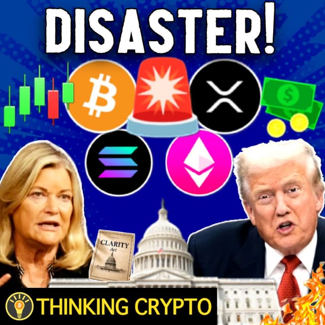 CLARITY ACT VOTE FAILS IN THE SENATE! IS IT OVER FOR THE BILL & WILL CRYPTO CRASH AS A RESULT?