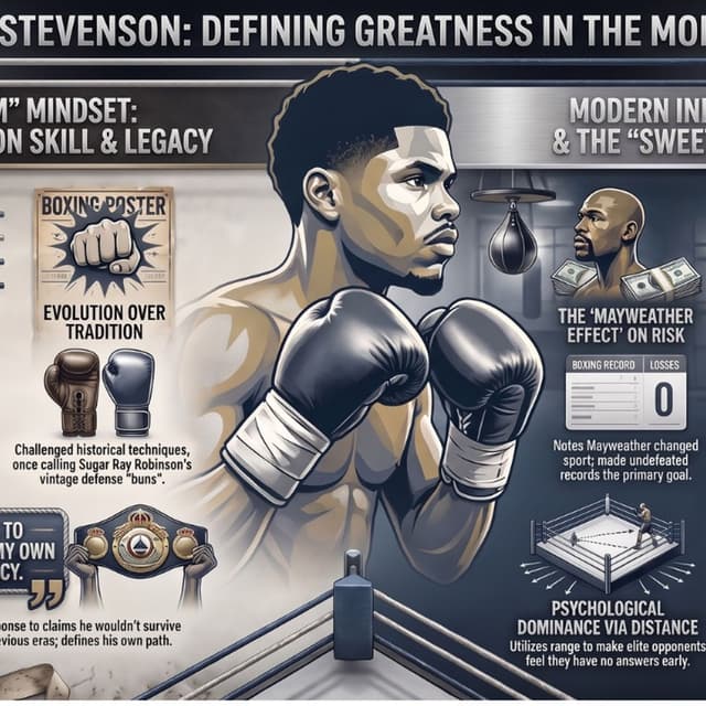 Is Shakur Stevenson too safe for greatness