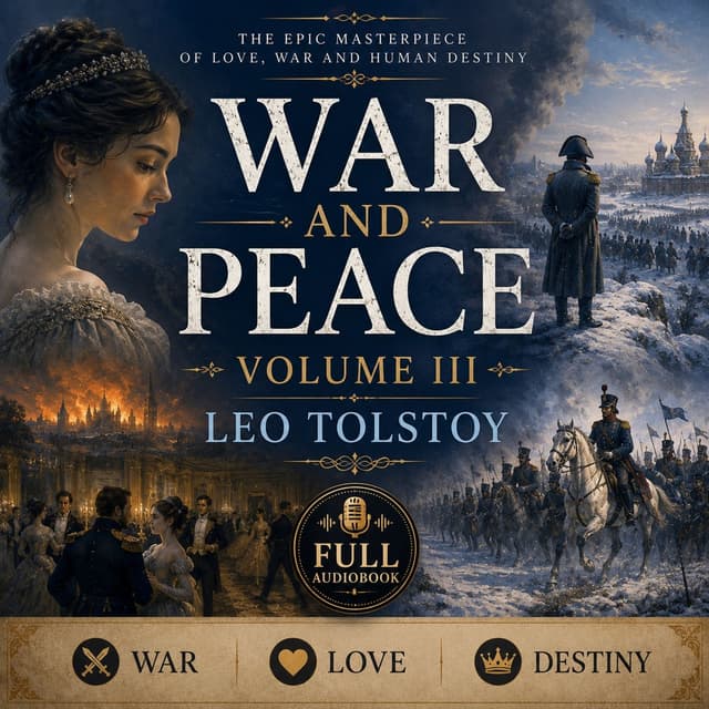 War and Peace Volume 3 by Leo Tolstoy | Full Audiobook 📖 Epic Russian Literature, War, Love & Destiny Part 2