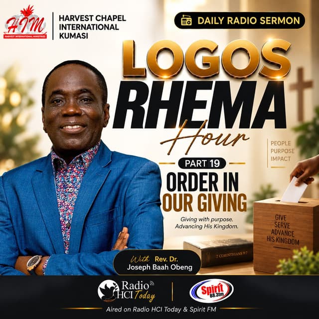 LRH: Order in Our Giving - 19