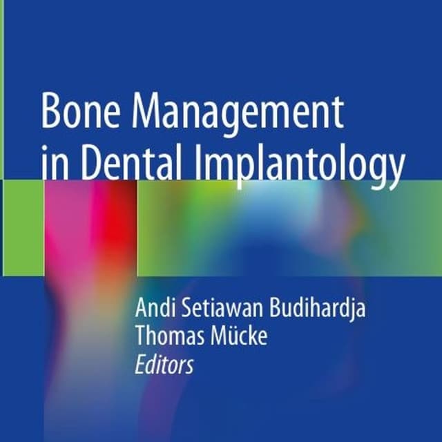 Bone Management in Dental Implantology