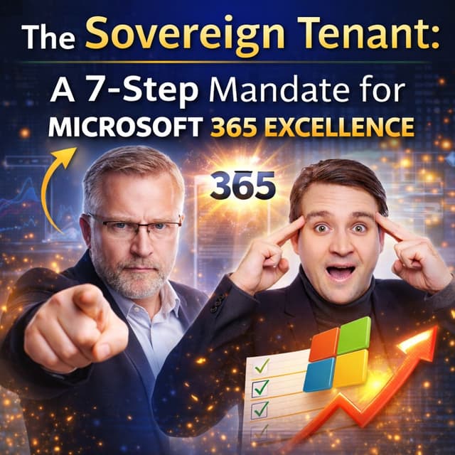 The Sovereign Tenant: A 7-Step Mandate for Microsoft 365 Excellence