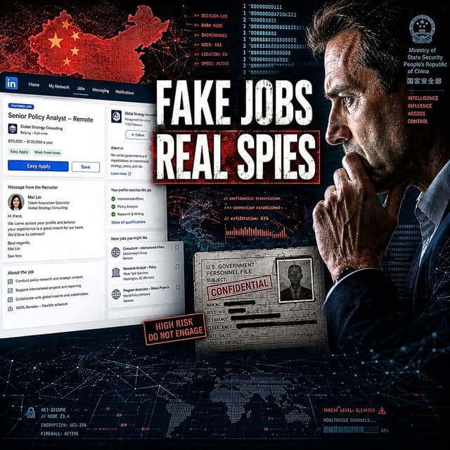 Fake Jobs, Real Spies: China’s Online Recruitment Machine | EYES ON GEOPOLITICS