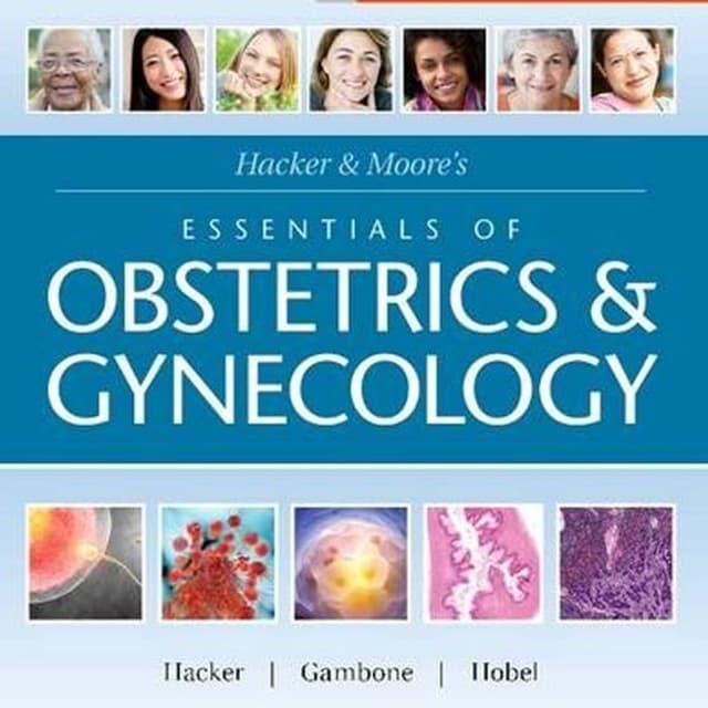 Essentials of Obstetrics & Gynecology