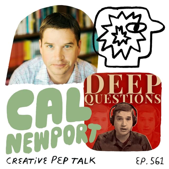 561 - The Best Case for Not Fearing AI, Help with Email and Creative Diet with Cal Newport