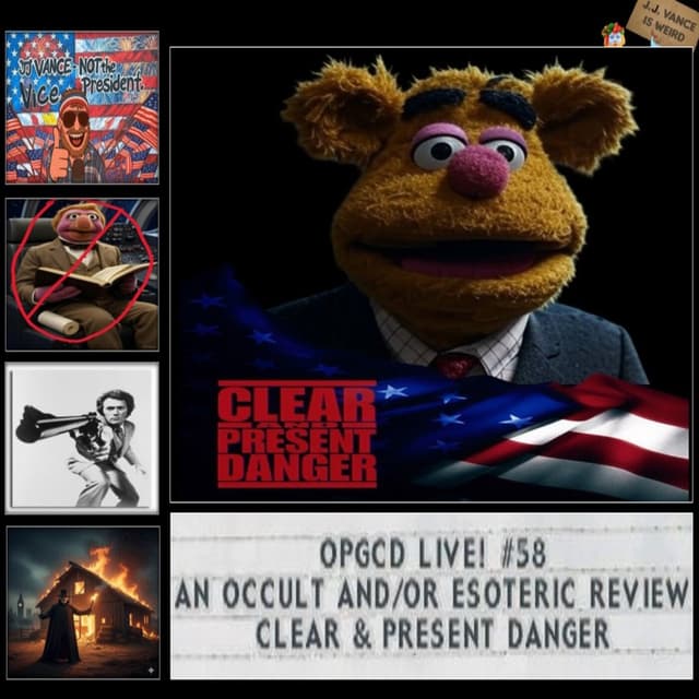OpGCD Live! #58 - An Occult and/or Esoteric Review of "Clear & Present Danger"
