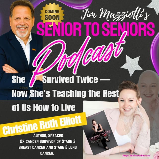 'She Survived Twice — Now She's Teaching the Rest of Us How to Live' with Christine Elliott