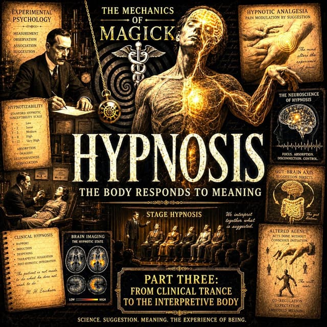 The Mechanics of Magick: Hypnosis Part Three- From Clinical Trance to the Interpretive Body