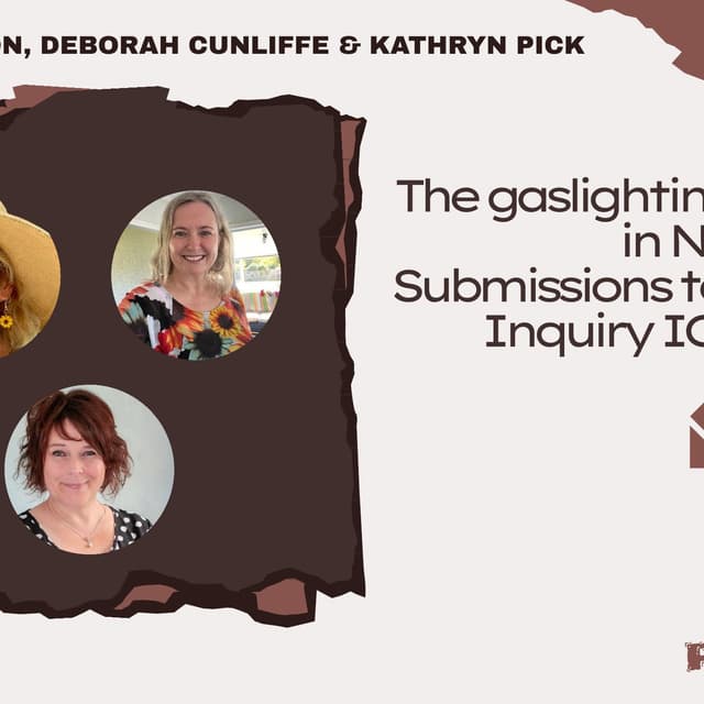 Gaslighting continues in NZ: Submissions to the COVID Inquiry IGNORED