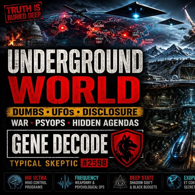 Dumbs, UFO's, Disclosure, War, Psyops, Hidden Agendas - Gene Decode - Typical Skeptic # 2598