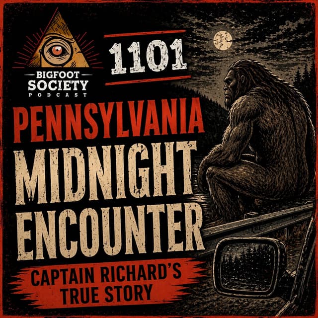Pennsylvania Midnight Bigfoot: Captain Richard’s 15-Foot Roadside Encounter