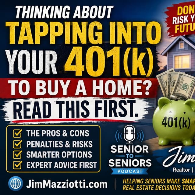 ARE YOU THINKING ABOUT TAPPING INTO YOUR 401(k) TO BUY A HOME?