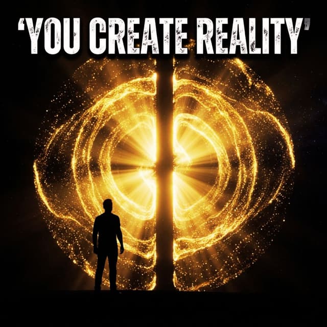 Reality Is A Hallucination: Are We Watching The Universe Into Existence?