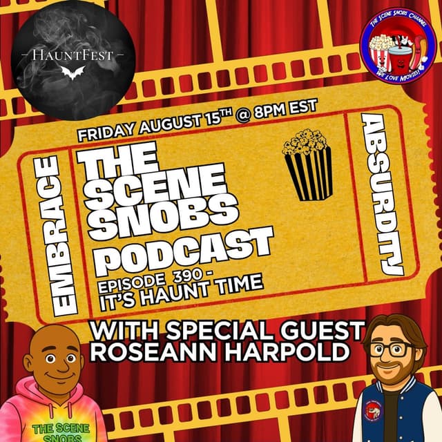 It’s Haunt Time | HauntFest with Roseann Harpold | Top 5 Movie Characters at Haunts | Ep 390