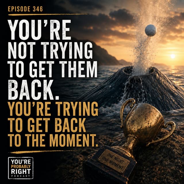 Episode 346 You’re Not Trying To Get Them Back. You’re Trying To Get Back To The Moment