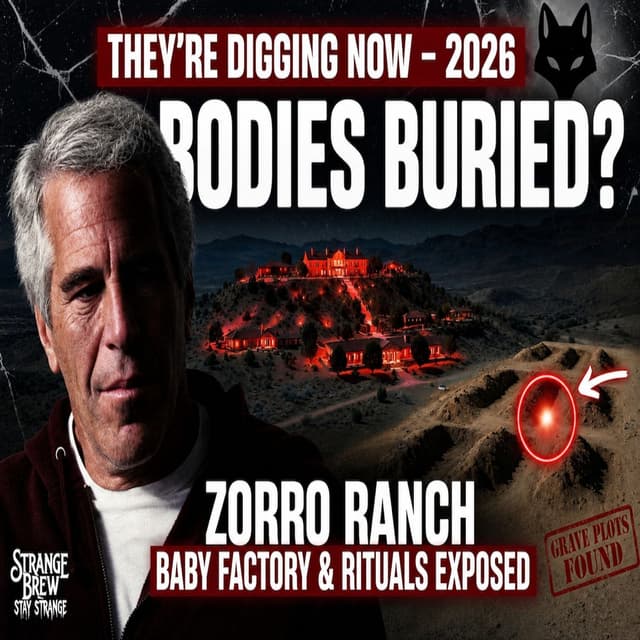 EPSTEIN’S ZORRO RANCH | The Desert Pedo Fortress, Baby Farms, Tunnels & The Elite’s Darkest Secret