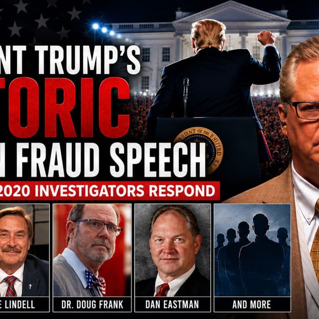 🔴 LIVE: Trump Delivers Historic Election Fraud Speech | Mike Lindell, Garland Favorito & More
