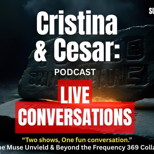 Cesar Pagan & Cristina Bruno LIVE PODCAST #1