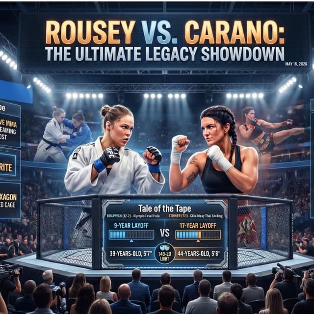 Rousey Judo Versus Carano Muay Thai