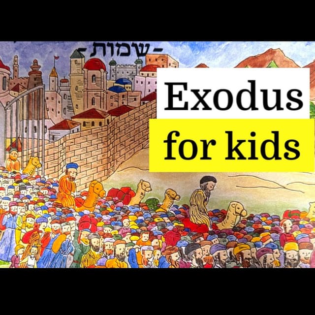 Reading the Yiddish children's version of the Book of Exodus