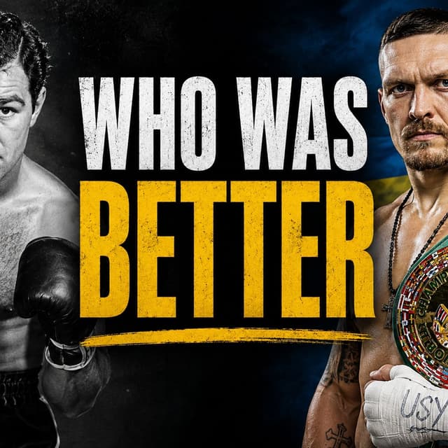 Marciano versus Usyk Heavyweight Legacy Debate