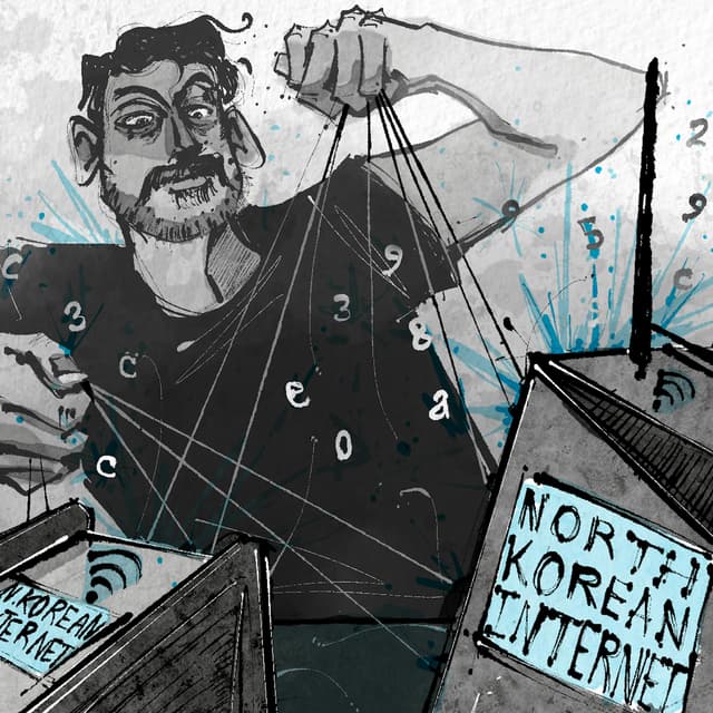 He hacked back — and took down North Korea’s internet