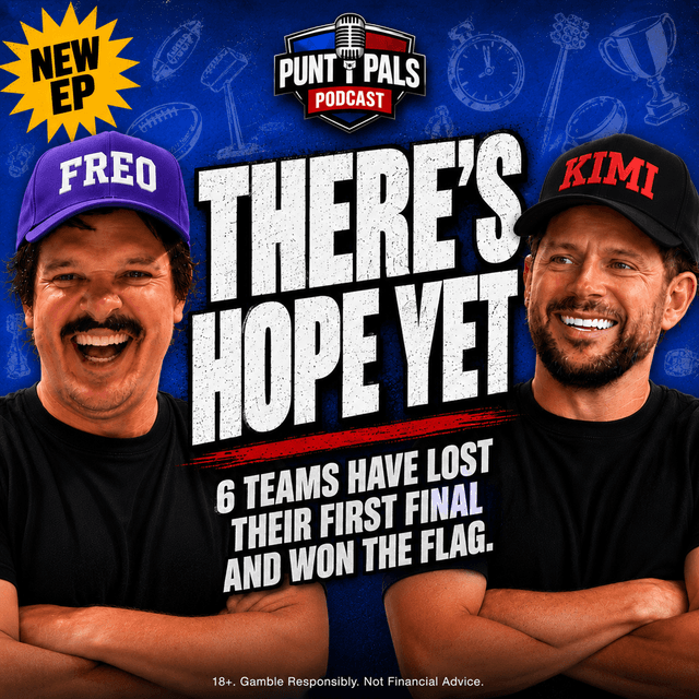 🏆 Six teams have lost their first final and won the flag, Punt Pals' history lesson gives Freo hope