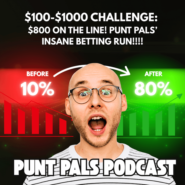 💰 $800 ON THE LINE! Punt Pals’ INSANE Betting Run, Bombers Break Drought & F1 Chaos Builds