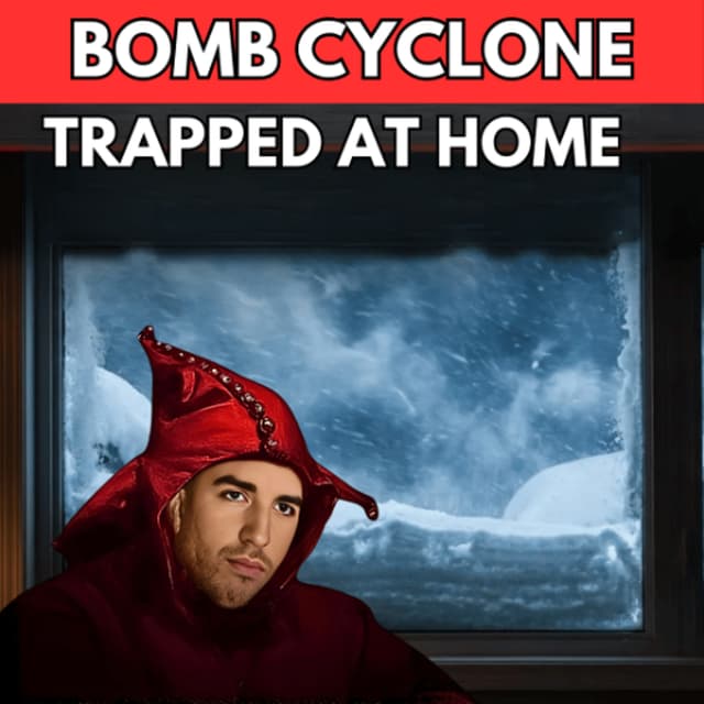 TRAPPED in a Bomb Cyclone Blizzard! Mixed News, Reels & Open Lines 2/23/26