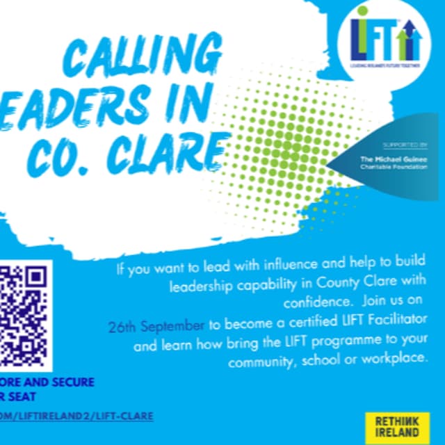Corofin To Host Launch Of New LIFT Leadership Programme
