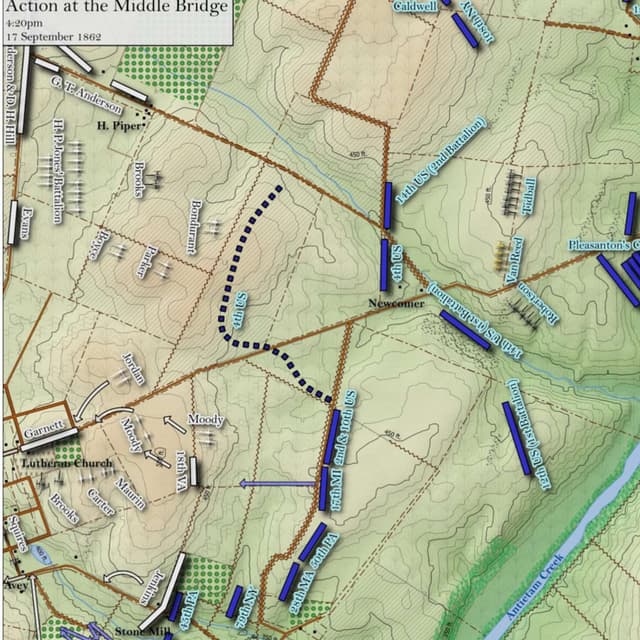 Mapping Antietam: Aaron Holley's GPS meets historic cartography