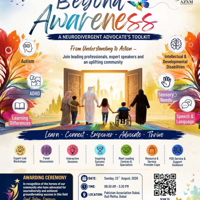 Beyond Awareness: Conference for parents and caregivers (20.8.2026)
