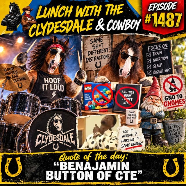 Lunch with the Clydesdale & Cowboy - Jameis Winston Never Disapoints!!!