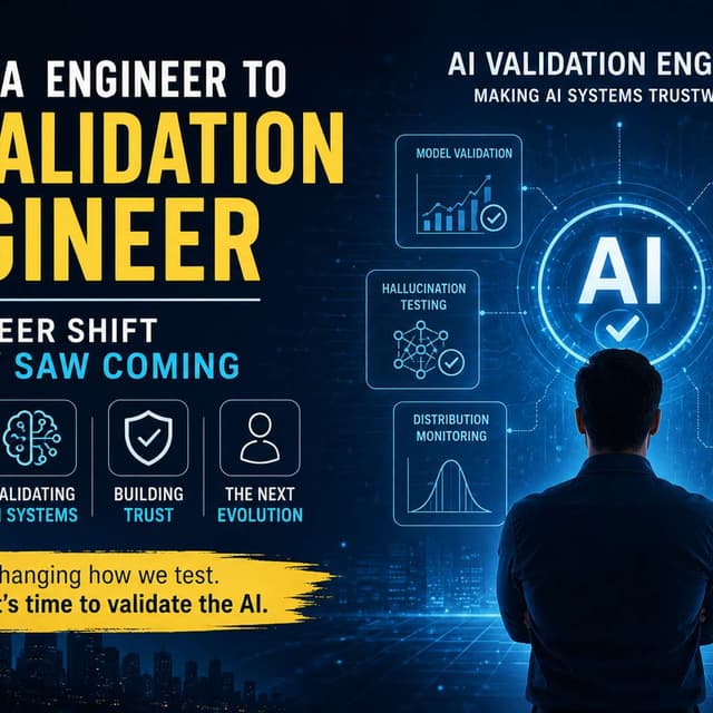 From QA Engineer to AI Validation Engineer: The Career Shift Nobody Saw Coming