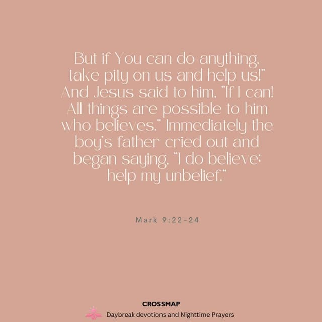 Faith to Believe the Unbelievable - A Nighttime Prayer