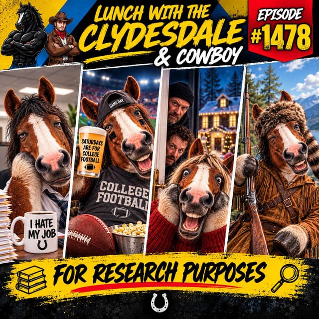 Lunch with the Clydesdale & Cowboy - When is Too Late to Bail on a Movie?