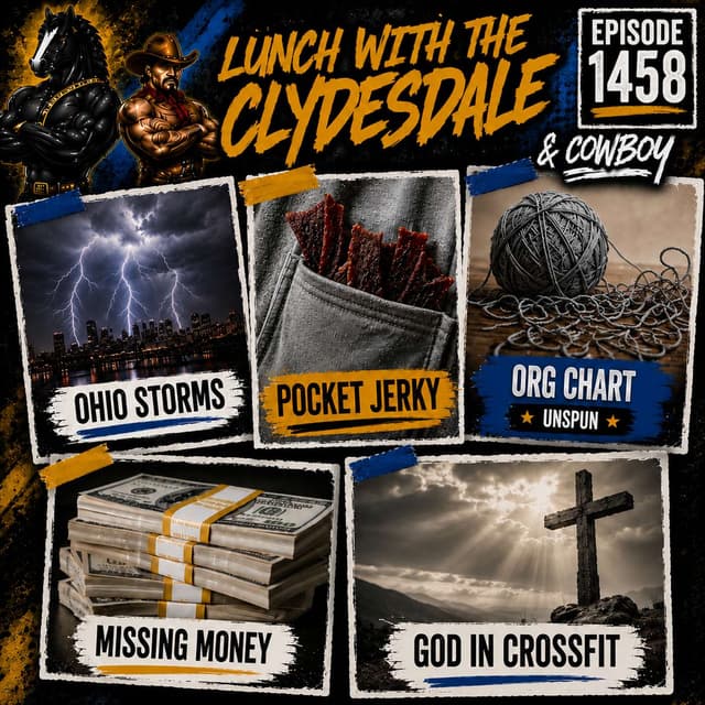 Lunch with the Clydesdale & Cowboy - Why Can Some Athletes Glorify God and Others are Ridiculed?