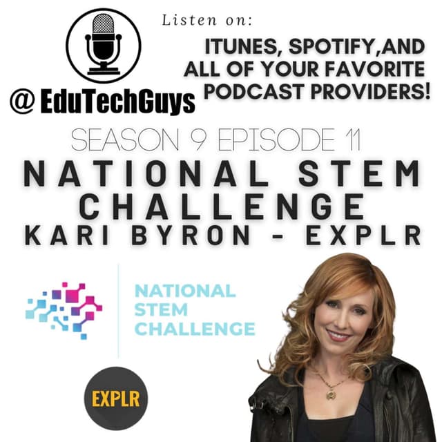 S9E11 - Kari Byron - National STEM Challenge