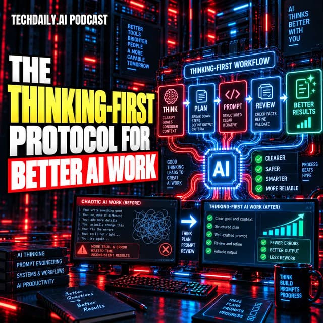 The Thinking-First Protocol for Better AI Work