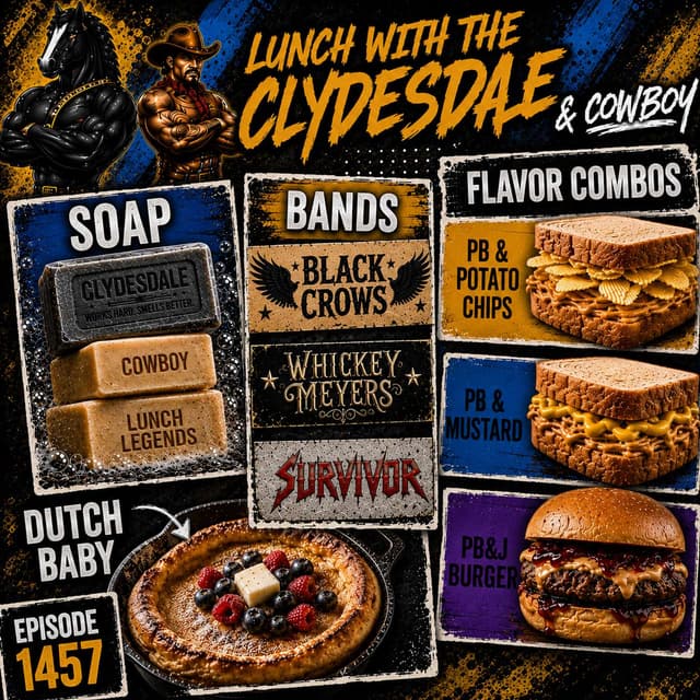 Lunch with the Clydesdale & Cowboy - Golden Coral the New Healthy Hot Spot?