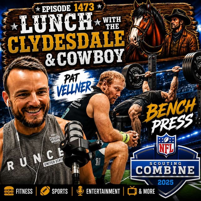Lunch with the Clydesdale & Cowboy - Cory Perfers Racer Back Tank Tops!