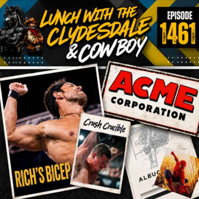 Lunch with the Clydesdale & Cowboy - What is Your Favorite Classic 80's Movie?