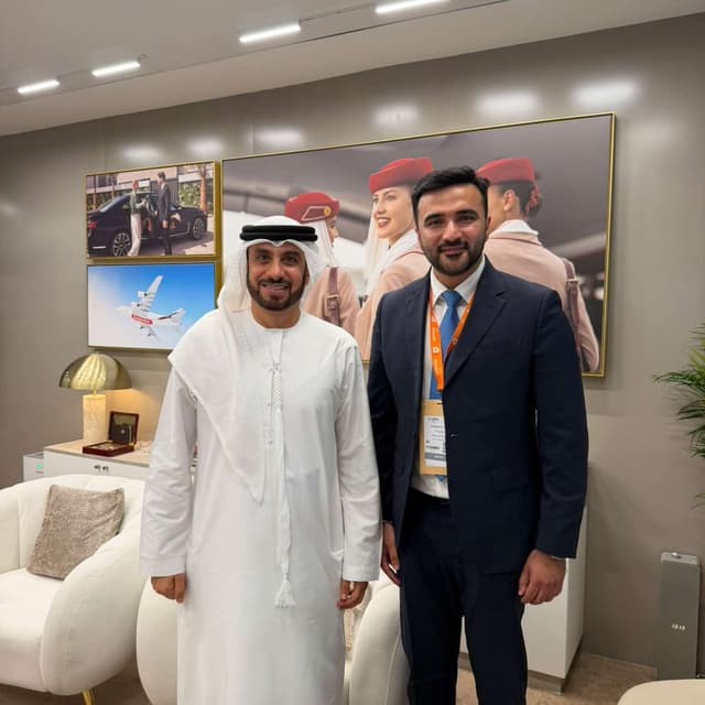 Emirates Airline partnership with Sharjah Tourism and recent performance with Adnan Kazim (16.09.26)