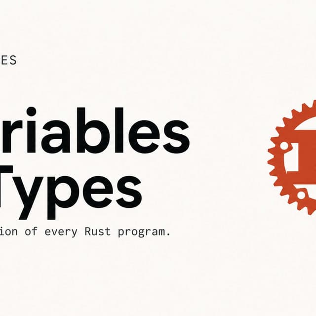 Learn Rust Variables and Types by Building a Scientific Calculator