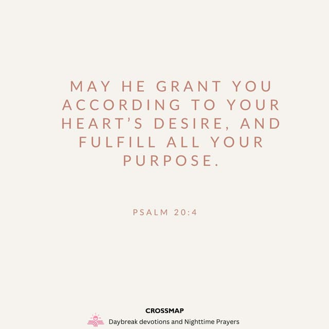 Recognize Your Purpose - A Nighttime Prayer