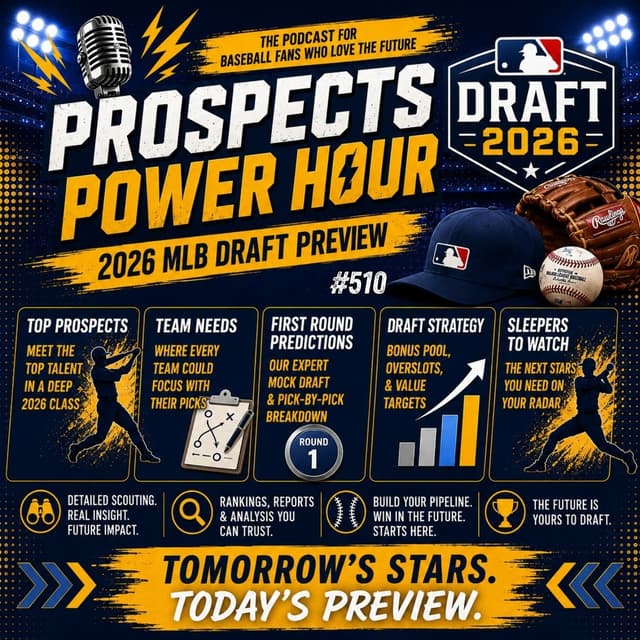 Prospects Power Hour: 2025 MLB Draft Review & 2026 Preview | June 29th, 2026