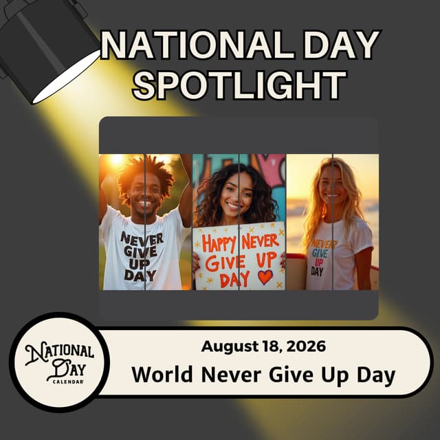 World Never Give Up Day