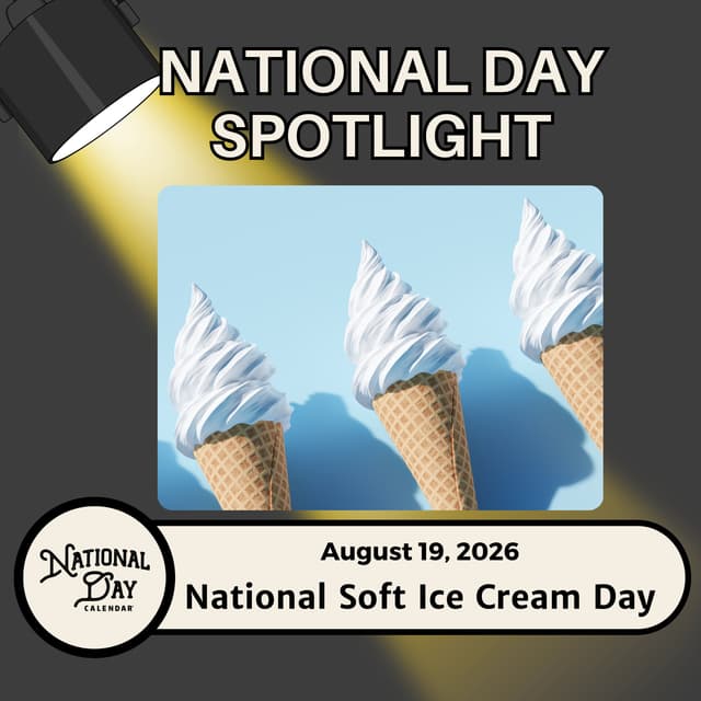 National Soft Ice Cream Day